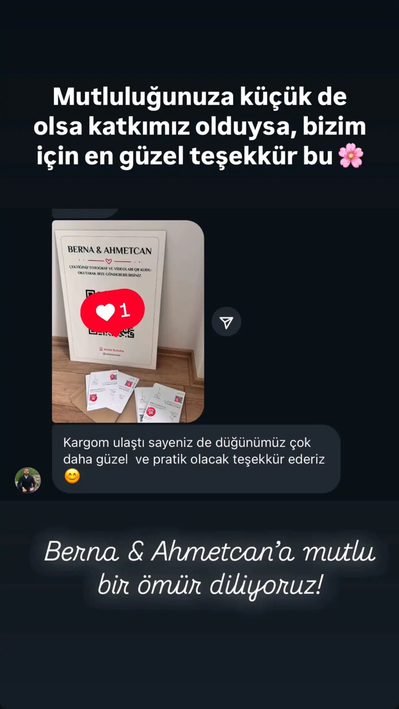 Anılar Bulutta müşteri yorumu ve paylaşımı 4